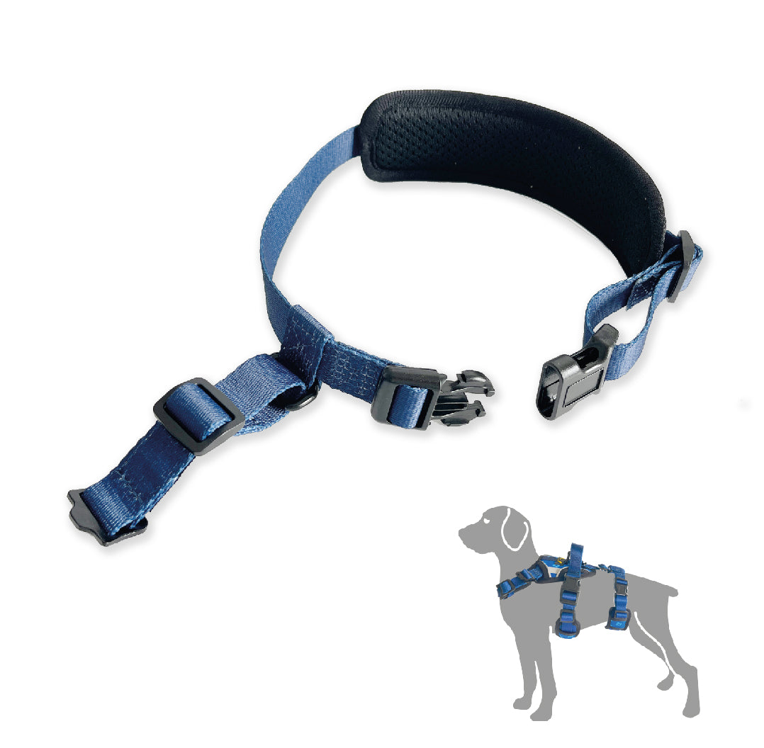 Anti escape dog harness strap