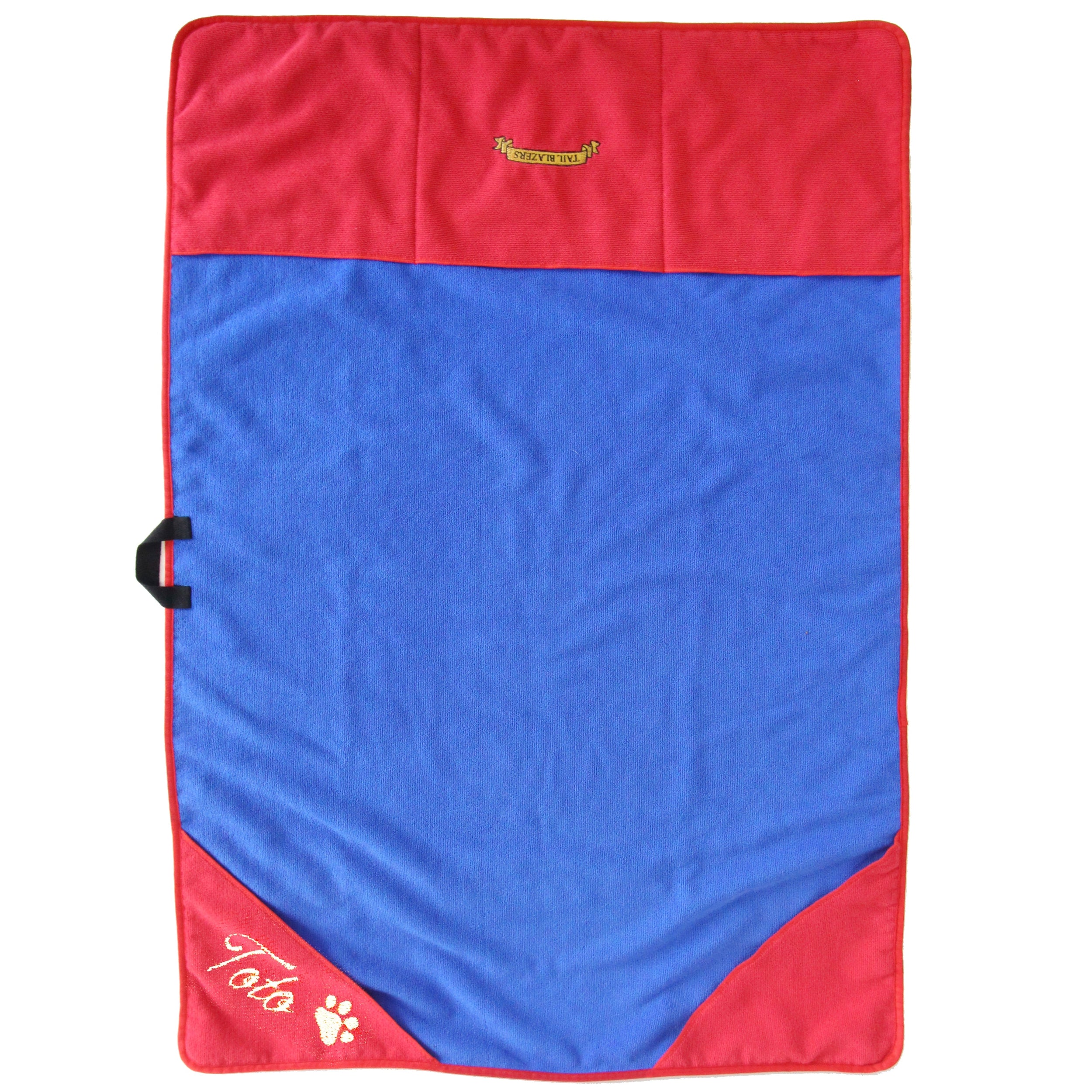 Personalise dog towel with name