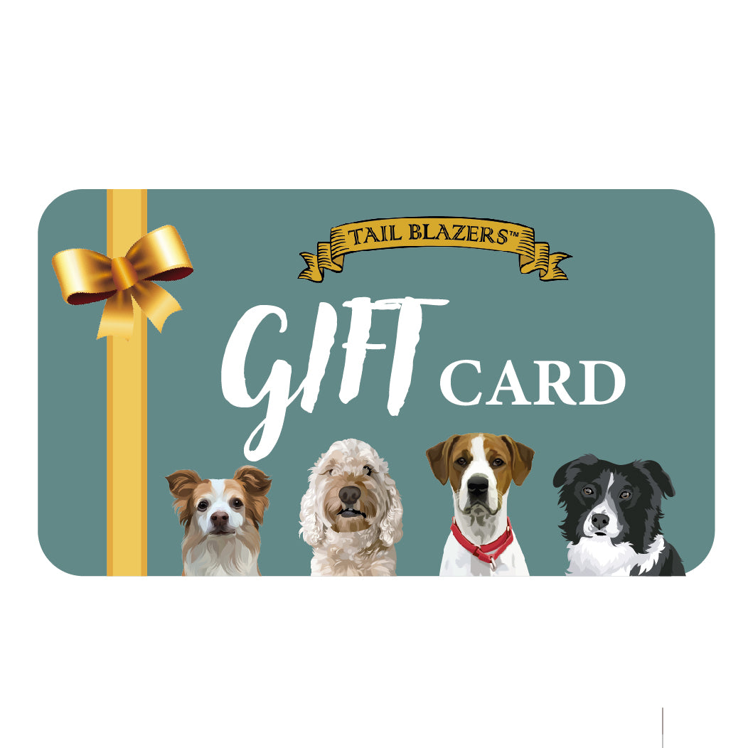 Dog supplier shop gift card