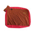 Product image of a brown colour dog towel bag