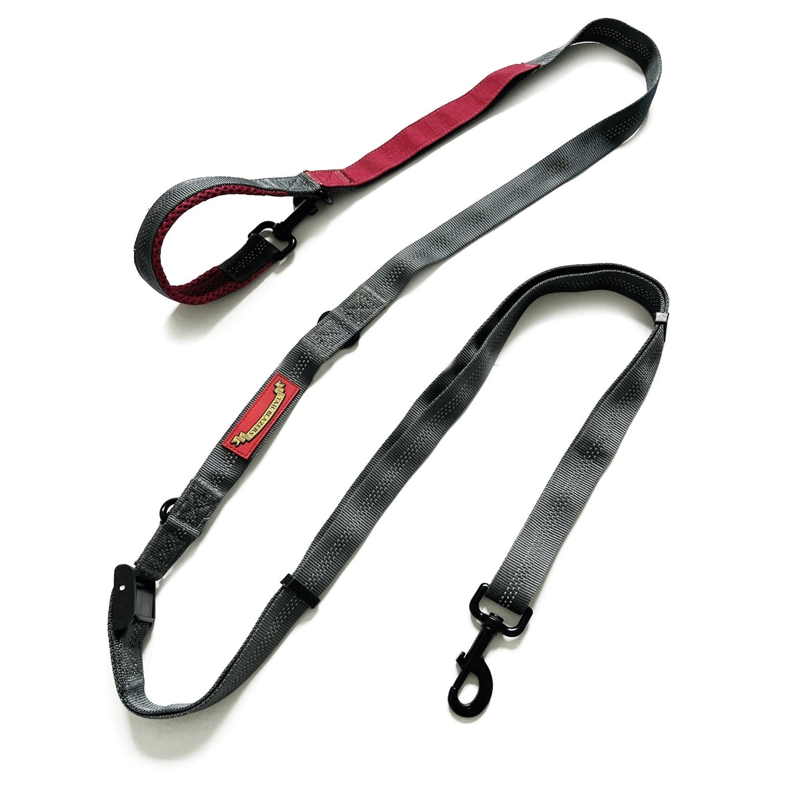 Product image of a double ended dog lead on a white background