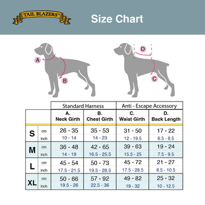 Secure Anti-Escape Dog Harness with Handle. Anti-Pull, Adjustable Fit for All Dogs