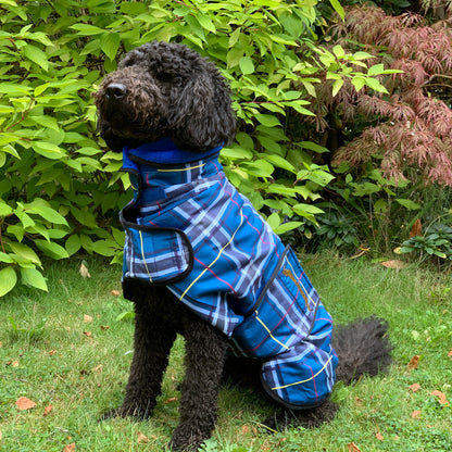 Premium Dog Drying Coat Blue2