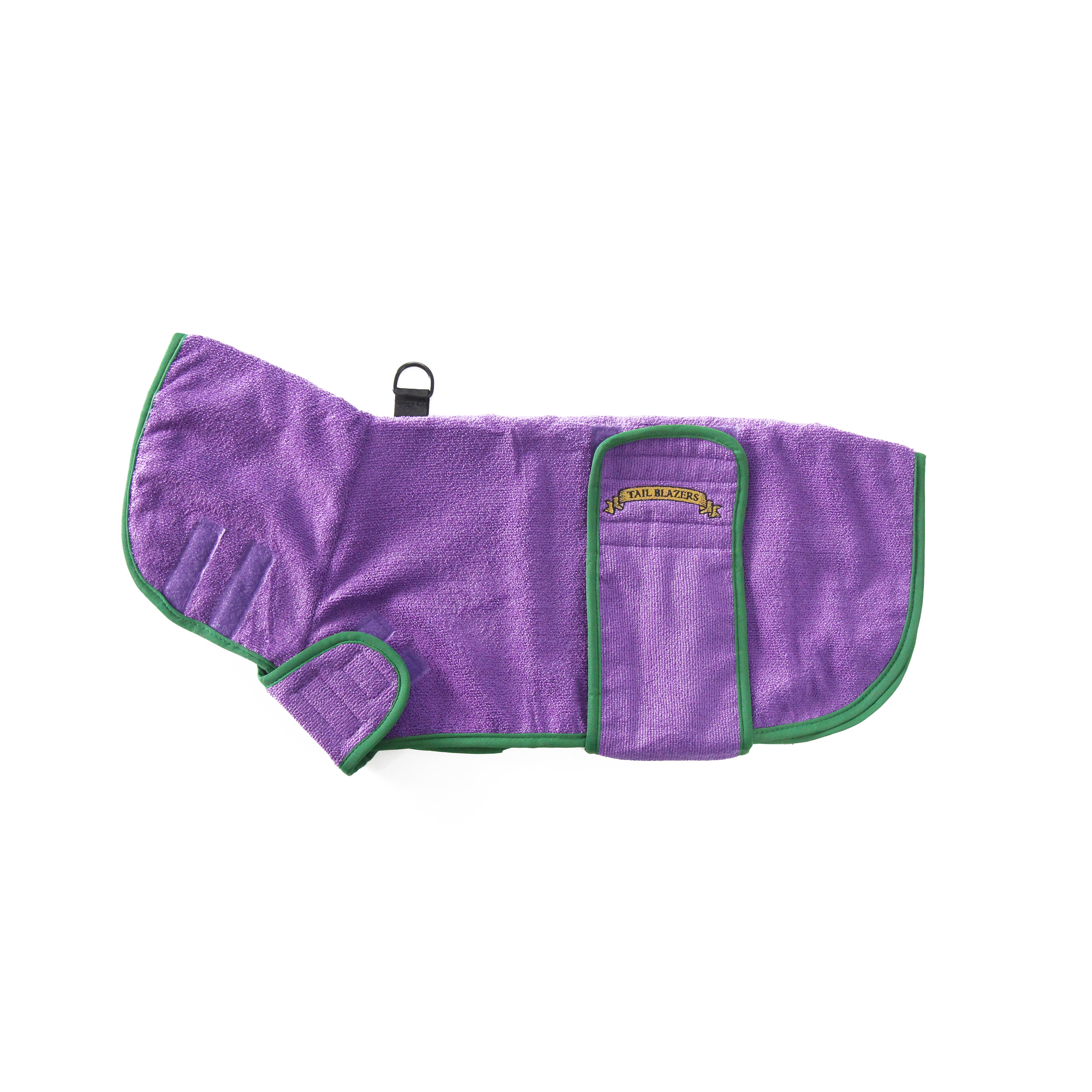 Classic Dog Drying Coat purple